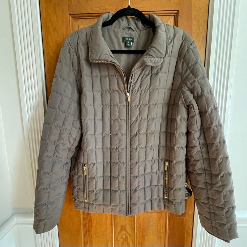 J. Crew Quilted Puffer Jacket